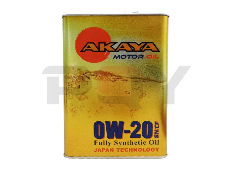 Akaya Fully-Synthetic Engine Oil 0W-20