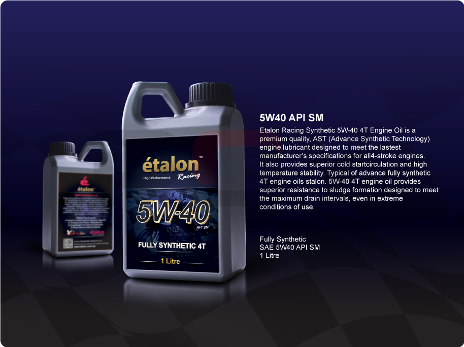 Etalon Fully Synthetic 5W-40 API SM nano